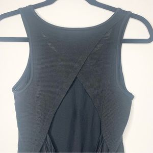 Champion | Black Open Back Sleeveless Top - XS